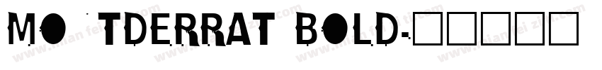 MONTDERRAT BOLD字体转换